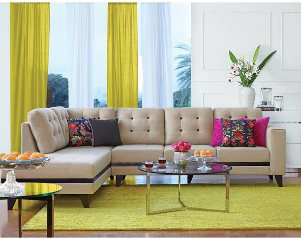 Hometown Lounger Fabric 4 Seater  Sofa