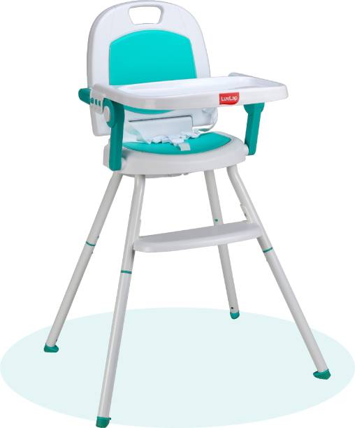LuvLap 3 in1 High Chair Cum Booster Seat (Green)
