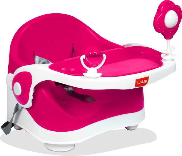LuvLap Springdale 2 in 1 Feeding Chair & Booster Seat, Portable