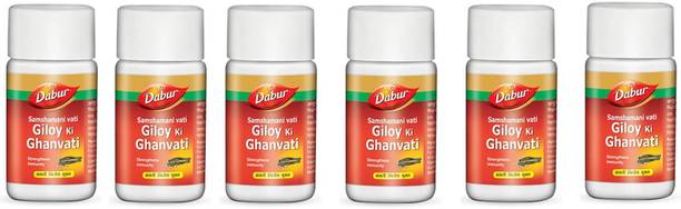 Dabur Giloy Ki Ghanvati (samshamani vati) pack of 6