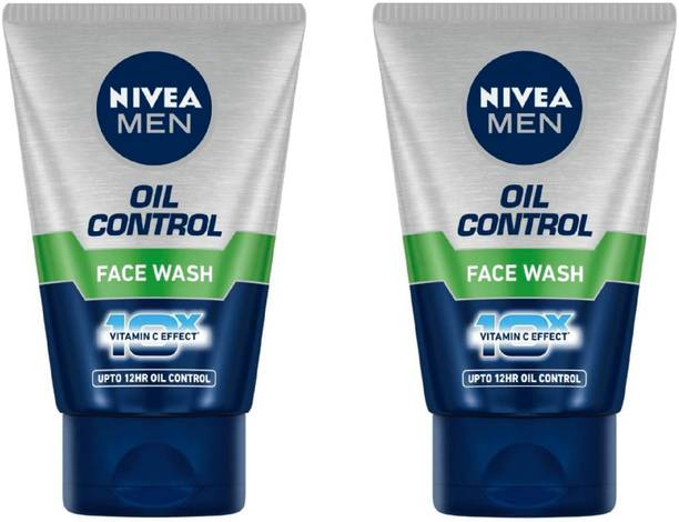 Nivea Men Men Oil Control  100 ml (Pack of 2) #23 Face Wash