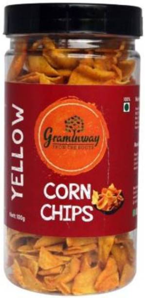 Graminway Yellow Corn Chips Pack of 1 Chips Chips
