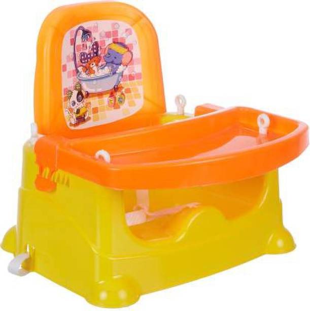FABLITTLE 5 In 1 Multipurpose Booster Baby Chair Feeding Chair Swing(MULTICOLOUR)