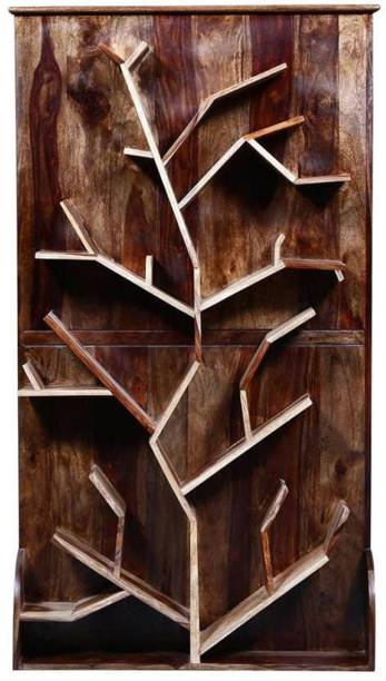 THE ATTIC Solid Wood Close Book Shelf