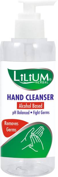 LILIUM Hand Cleanser 500ml, Alcohol Based, PH Balanced, Fight Germs, Remove Germs Hand Wash Bottle