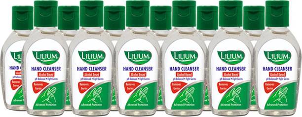 LILIUM Hand Cleanser 50ml, Alcohol Based, PH Balanced, Fight Germs, Remove Germs Hand Wash Bottle