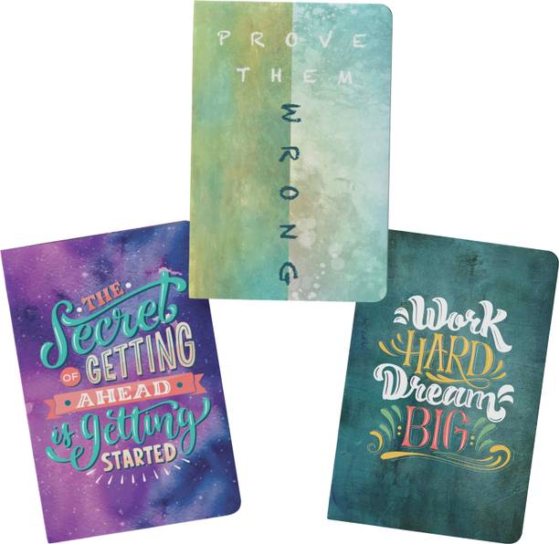 Lauret Blanc Ruled Notebook Diaries Journal- A5 Size, 144 Ruled Pages each, 90 GSM, Paperback A5 Notebook Ruled 144 Pages
