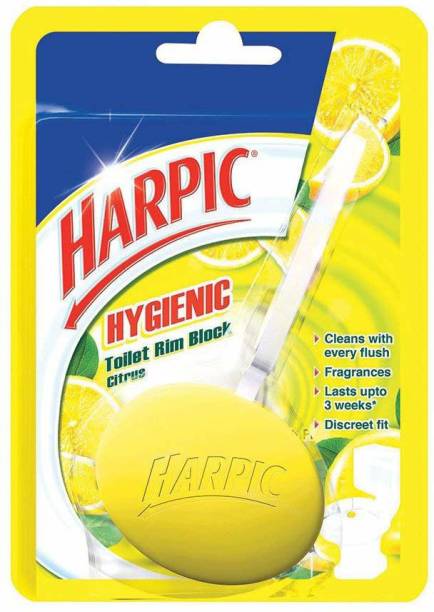 Harpic Hygienic ( 26 g , Pack of 12 ) Citrus Rim Block