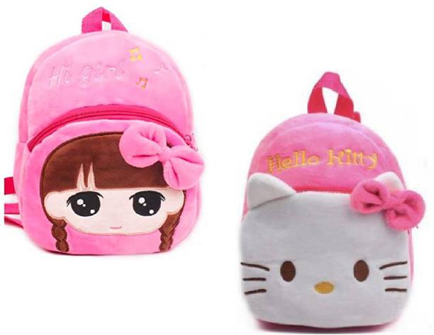 Basta Hi-Girl and Helllo Kitty kids school Bag School Bag