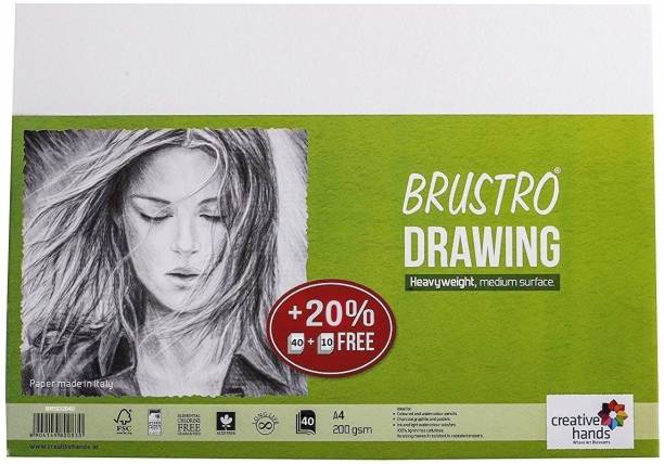 BRuSTRO sketching loose sheets A4 200 gsm Drawing Paper