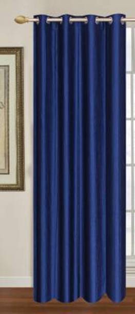 Styletex 270 cm (9 ft) Long Door Polyester Semi Transparent Curtain Single Curtain