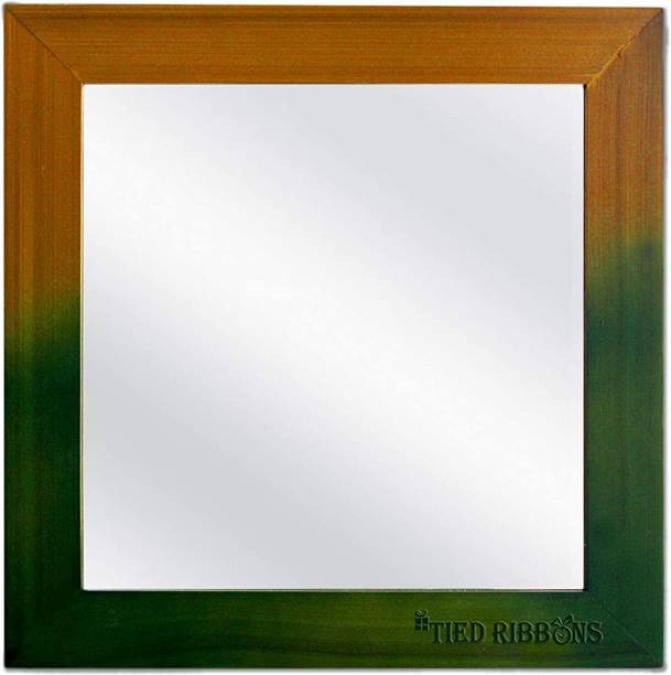 TIED RIBBONS Wall Hanging Mirror For Room & Bathroom Decorative Mirror