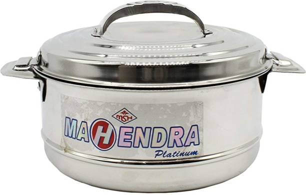 eKitchen Mahendra Stainless Steel hot Box (1000ml) Serve Casserole