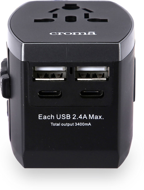 croma travel adapter