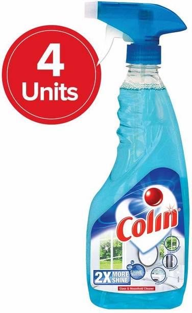 Colin Glass Cleaner Spray (500 ml ,Pack of 4)