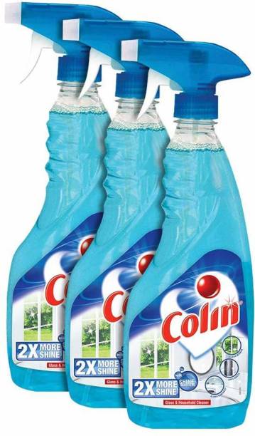 Colin Glass Cleaner Spray -Regular (500 ml, Pack of 3)