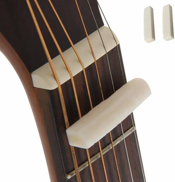 SG MUSICAL White Plastic Guitar Bridge