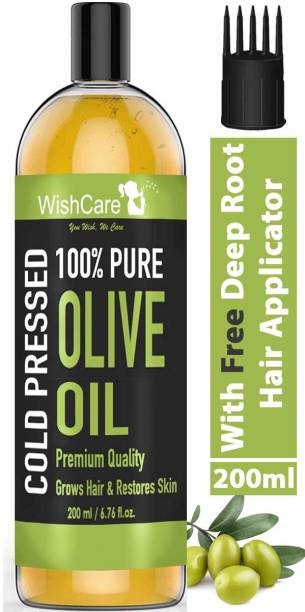 WishCare Cold Pressed Olive Oil - 100% Pure & Hexane Free