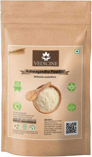 VEDICINE Pure and Natural Ashwagandha Powder