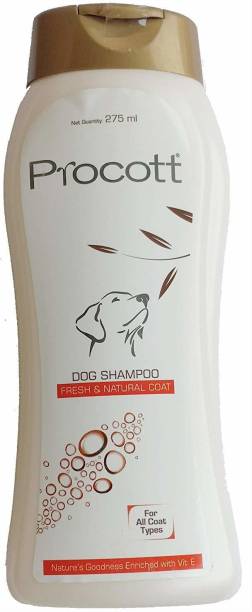 Procott Anti-parasitic, Allergy Relief, Flea and Tick Rose Dog Shampoo