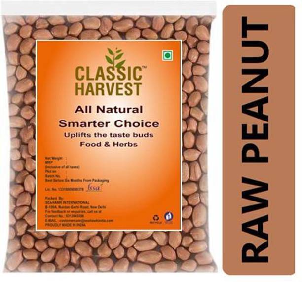 Classic Harvest Organic Red Raw Peanut (Whole)