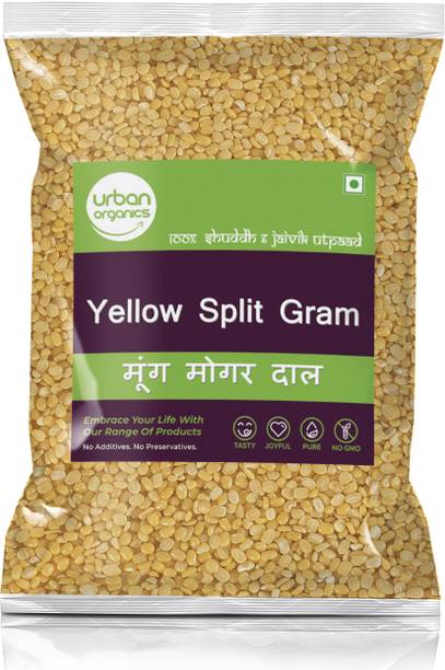 Urban Organics Green Moong Dal (Split) (Yellow Moong Splited)