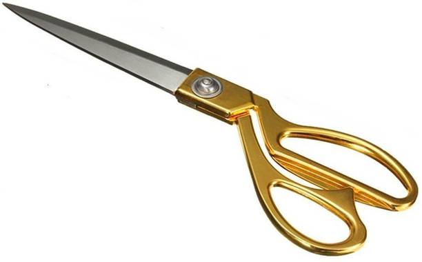AKOSHA AKOSHA ONXY Golden Premium Professional Stainless Steel Cloth Scissor for Tailoring/Sewing,(8.5 INCHES) Iron All-Purpose Scissor