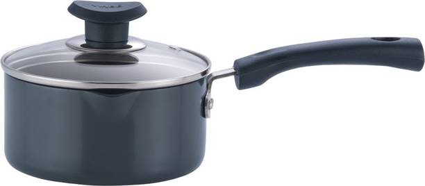 VINOD Black Pearl Sauce Pan 14 cm diameter with Lid 1.1...