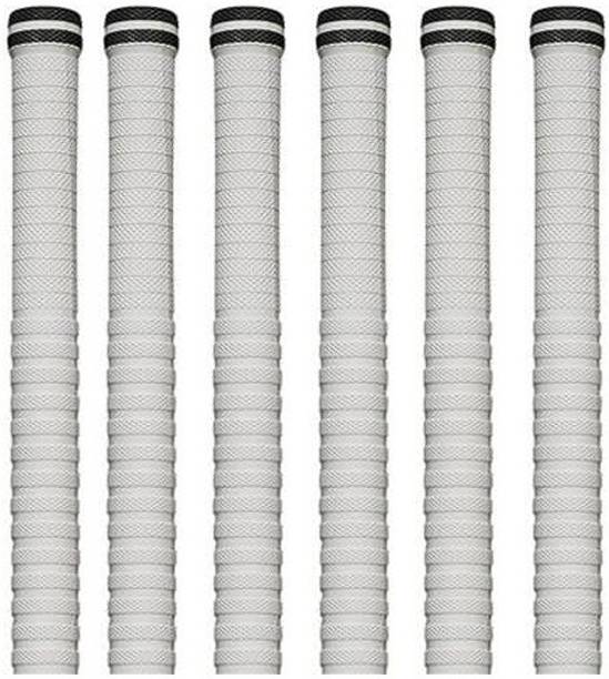 y2m Pack of 6 Cricket Bat Handle White Grip एक्स्ट्रा टैकी