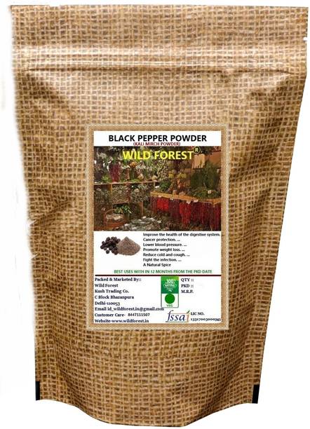 WILD FOREST BLACK PEPPER / KALI MIRCH POWDER 50 GM