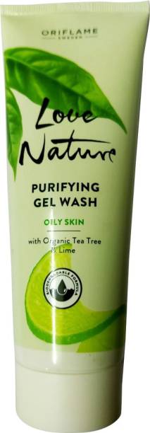 Oriflame Purifying Gel Wash with Organic Tea Tree &amp; Lime Face Wash