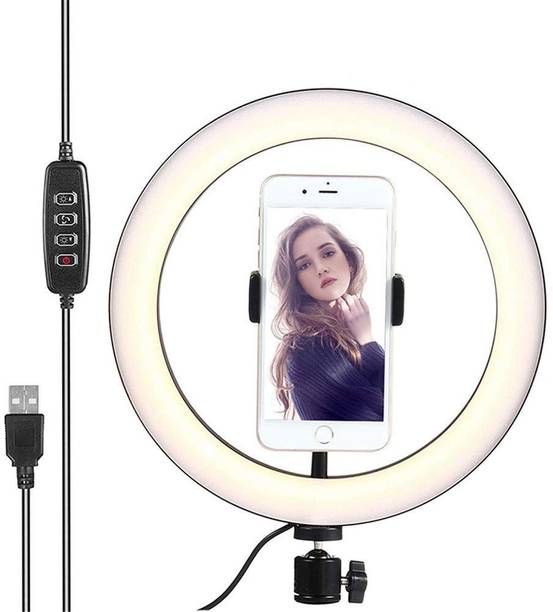 Megatrade BEST BUY Big Selfie Light stand Big LED Ring Light for mobile, Camera Ring Flash