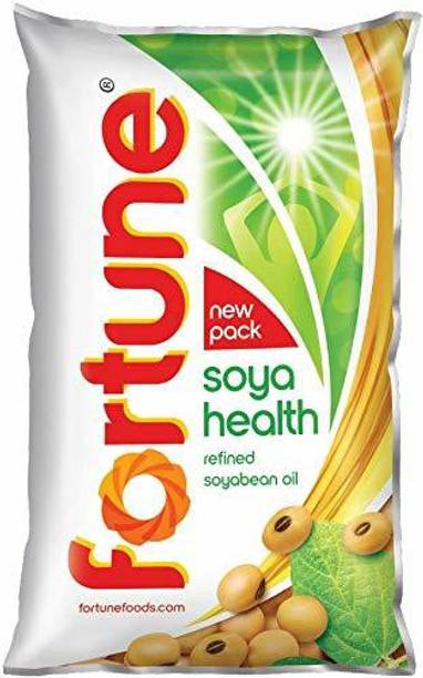 FORTUNE SOYA BEAN OIL PACK OF 1 Soyabean Oil Pouch