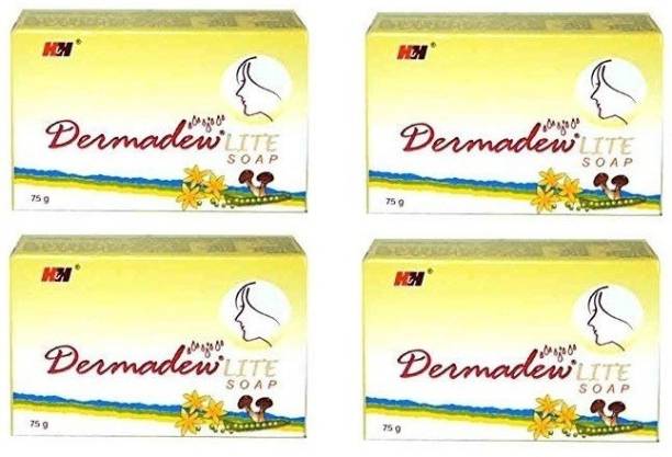 Dermadew Lite Soap (Pack Of 4*75 GM) 300 GM