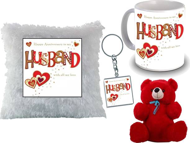 AMKK Cushion, Mug, Keychain, Soft Toy Gift Set