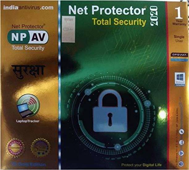 Net Protector 2023 1 PC 1 Year Total Security (Email Delivery - No CD)