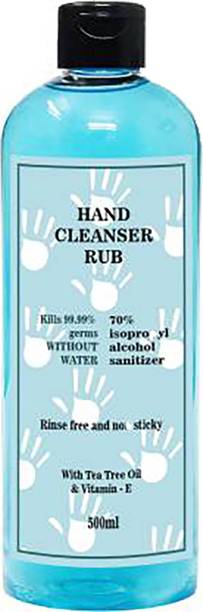 davis kills 99.99% germs and infection without water with triple action Hand Rub Bottle