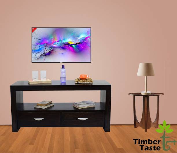 TimberTaste 2 DRAW Sheesham Solid Wood TV Entertainment Unit