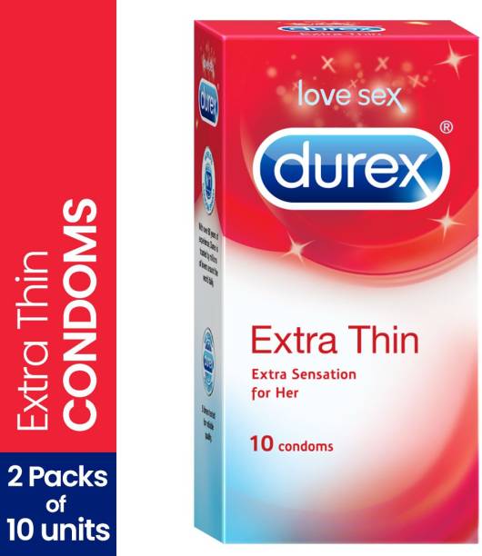 DUREX Extra Thin Condoms for Men Condom