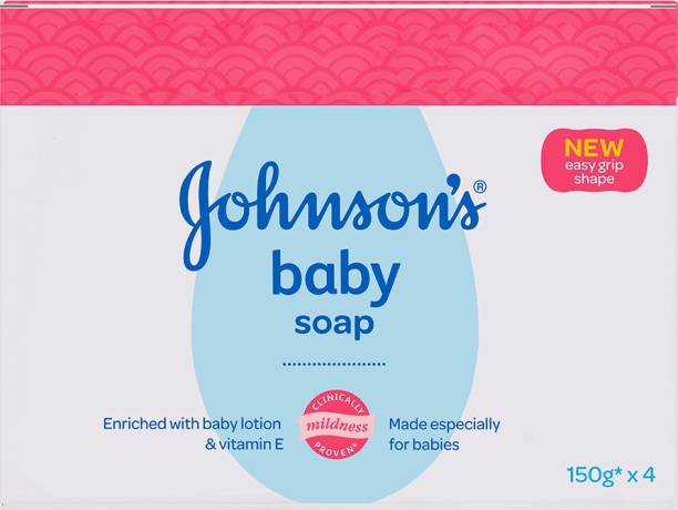 JOHNSON'S Baby Soap (with New Easy Grip Shape) (Buy 3 Get 1 Free)
