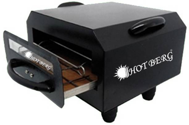 HOT BERG Premium Black ( 10 Inches) Small Family Pack Electric Tandoor for 2 Year Warrenty For Heating Element Electric Tandoor