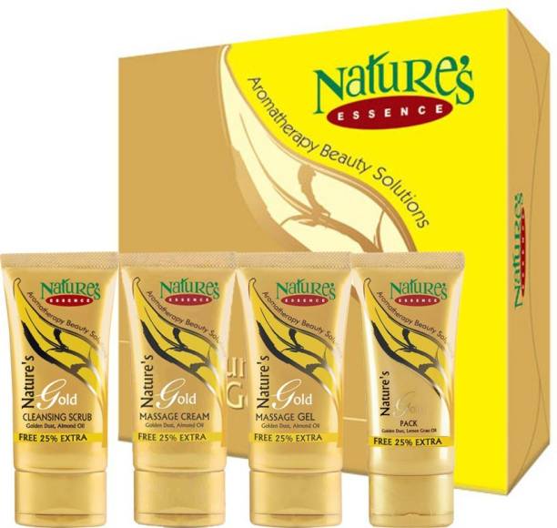 Nature's Essence Gold Facial Kit - Medium Pack(170 g + Free 42.5 g Extra)