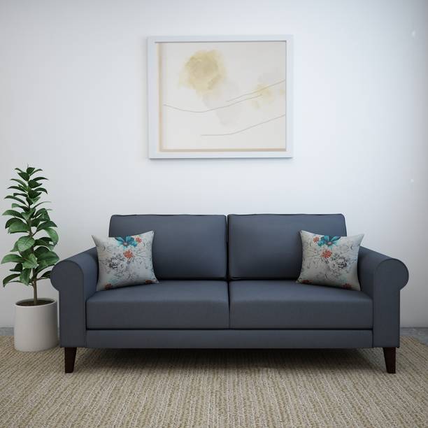 Flipkart Perfect Homes Juliet Fabric 3 Seater  Sofa