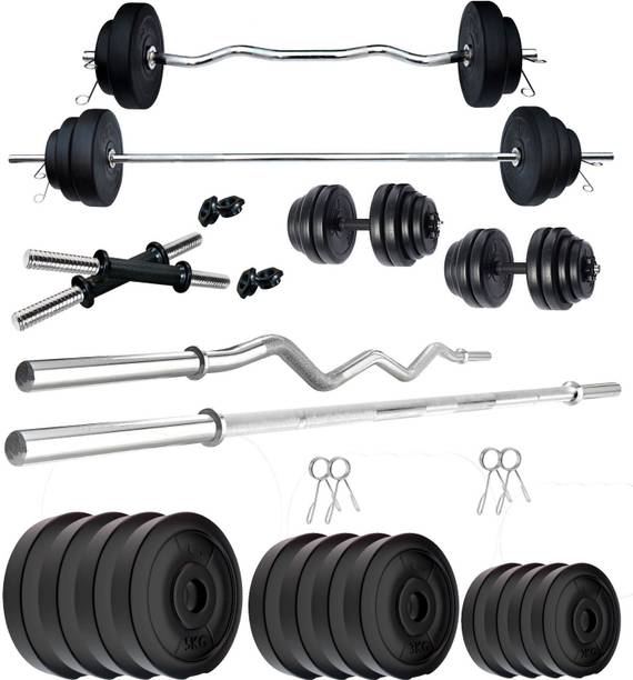 KRX 40 kg PVC 40 KG COMBO 42-WB-WA Home Gym Combo
