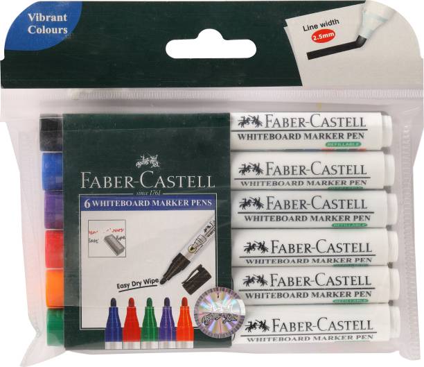FABER-CASTELL Whiteboard Marker Assorted Wallet