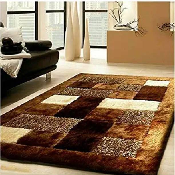 shopgallery 5 ft  X 7 ft Polyester Carpet