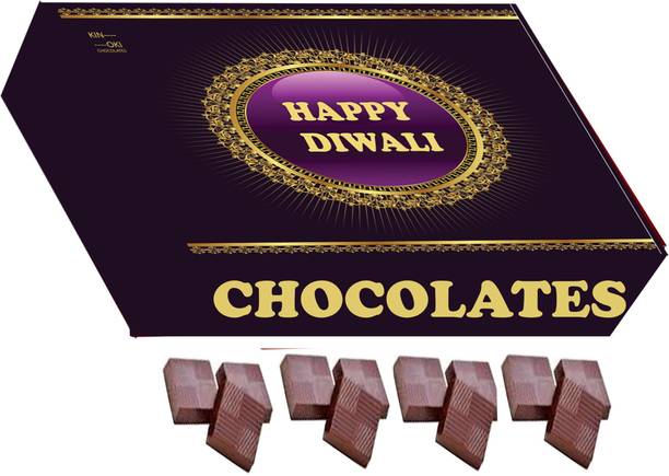 Kinoki Happy Diwali Chocolate Gift Box with 9 Chocolate truffles Truffles Gift Pack