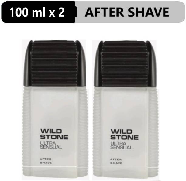 Wild Stone Ultra Sensual After Shave Lotion (100 ml each)