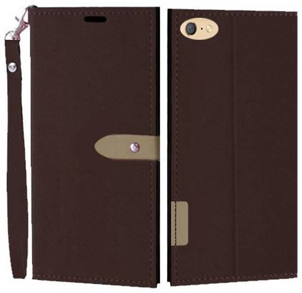 Krofty Flip Cover for Oppo F1s