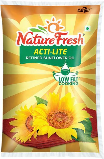 Nature Fresh Acti-lite Refined Sunflower Oil Pouch